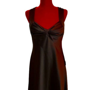 Calvin Klein chocolate brown evening gown size 12 NWT